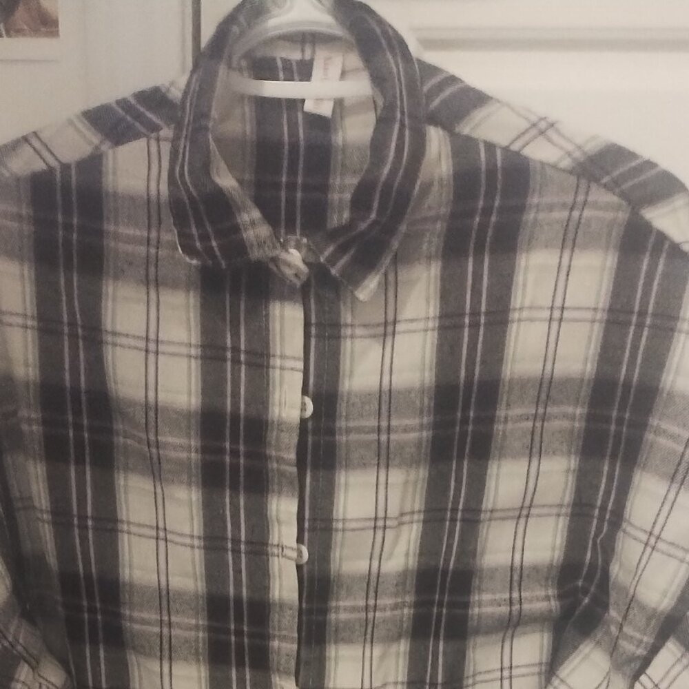 Brandless Aliexpress Purple and Grey Flannel